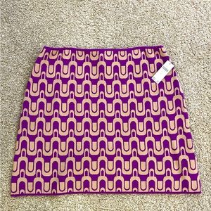 NWT Anthropologie Maeve Mod Sweater Mini Skirt, L